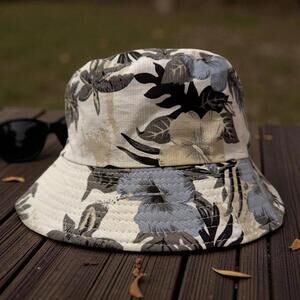 Lulla Collection by Bindya Floral Pickleball Bucket Hat Bohemian Boho Tennis